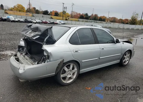 2004 Nissan Sentra Se-R Spec V z USA, uszkodzony, nr VIN 3N1AB51D34L977531